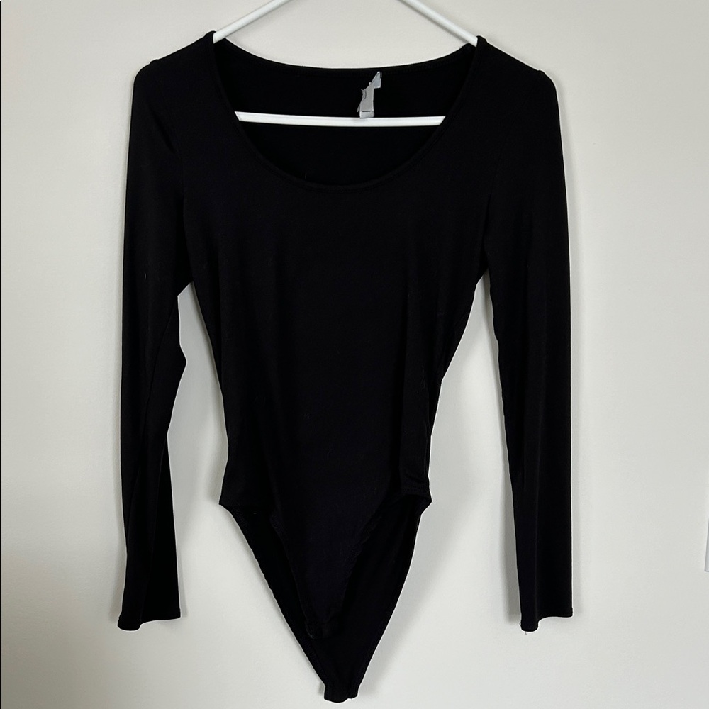 Gaze Black Bodysuit